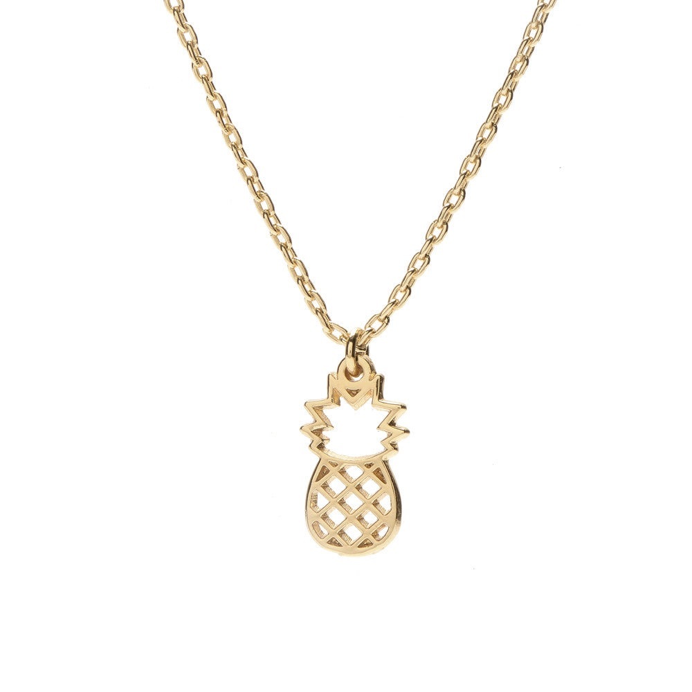 Bing Bang Gold Pineapple Necklace
